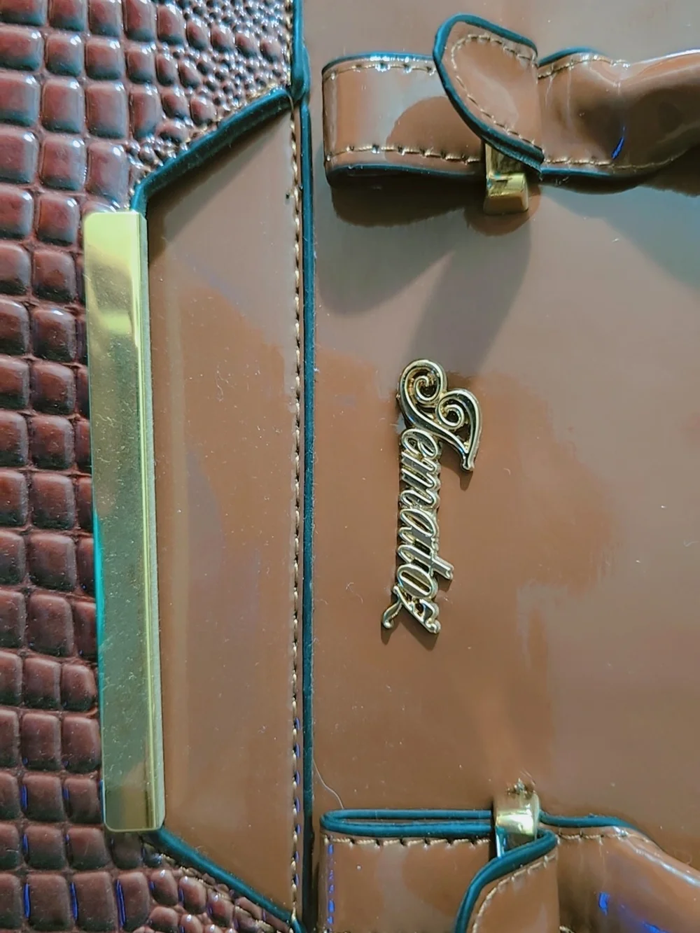 N/A brown satchel
