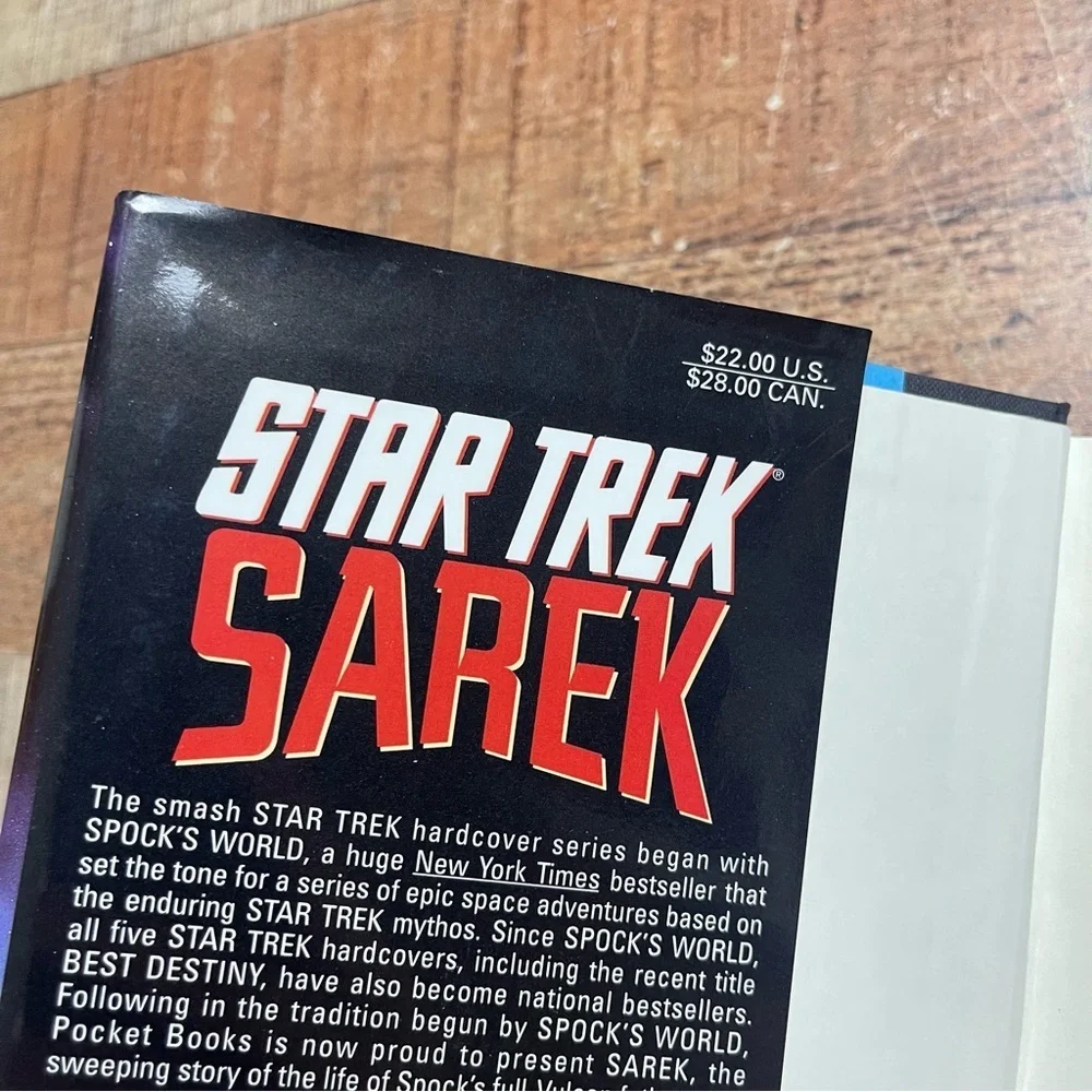 Star Trek Sarek Coffee Table Book by A.C. Crispin