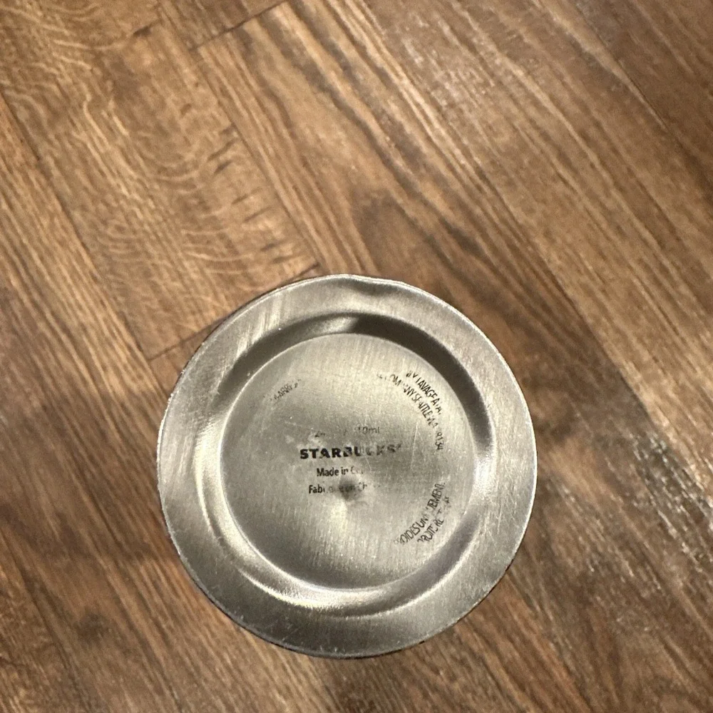 Starbucks black silver