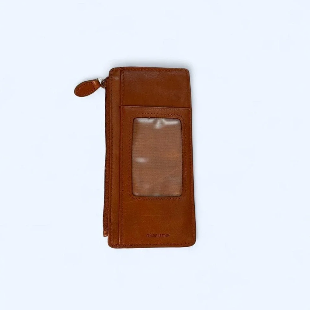 None brown leather