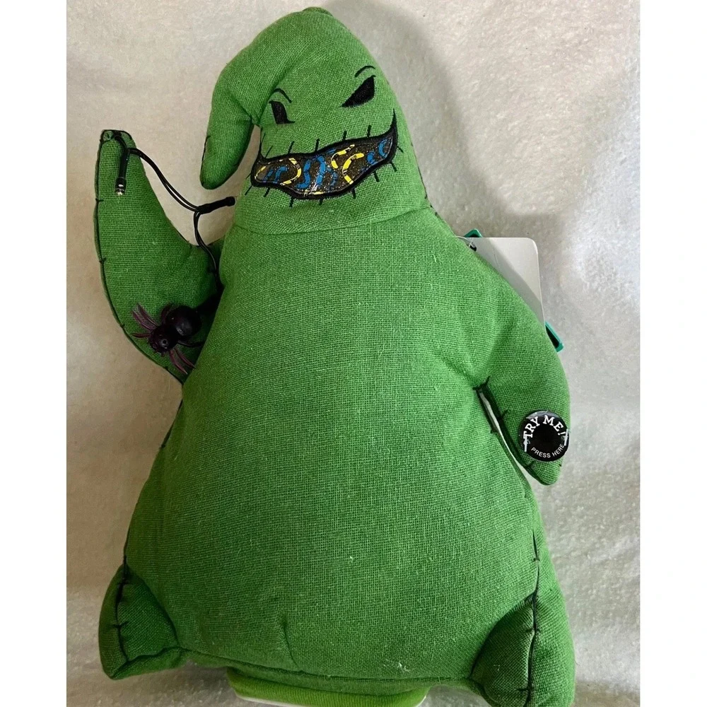 Oogie‎ Boogie Animated Plush Disney's The Nightmare Before Christmas VIDEO
