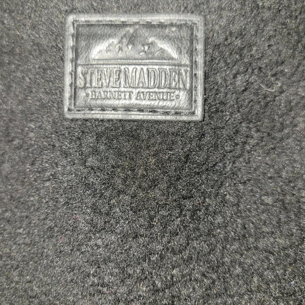 NEW Steve Madden Black Sherpa Full Size Backpack Unisex or Men's