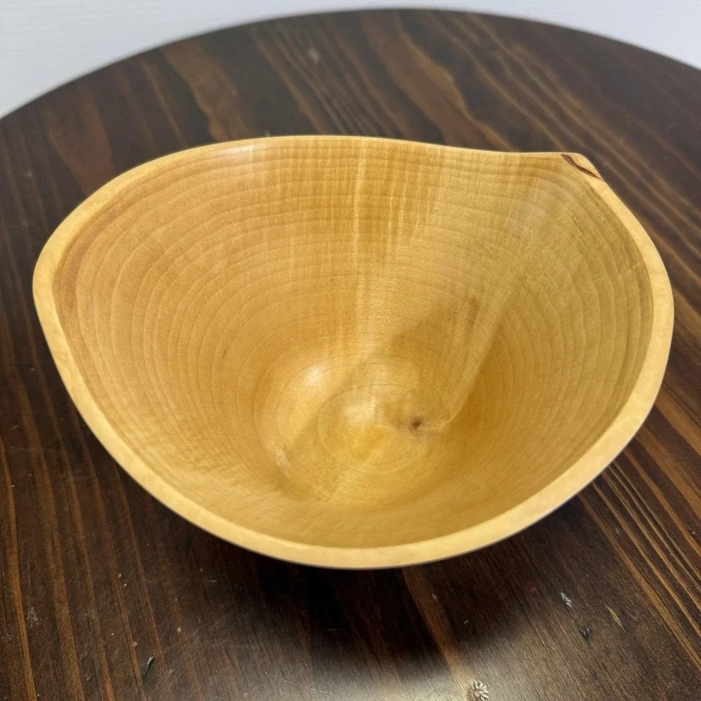 Maple Wood BowlArtist‎ Jerry Kermode 2001 Natural