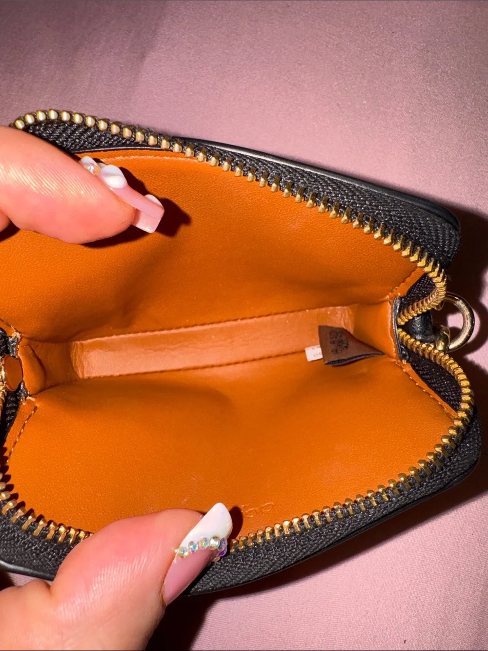 Coach card holder