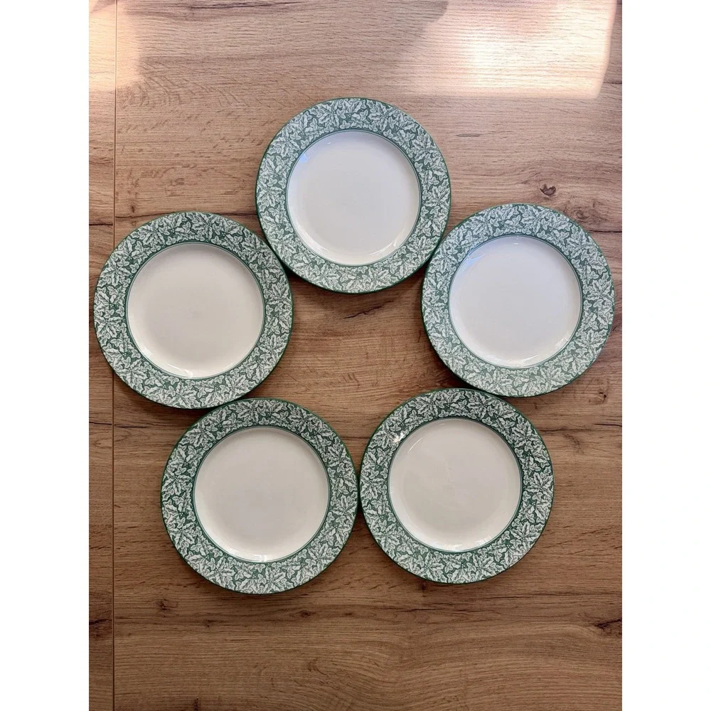 Spode Holly Tree S3706-AO Salad Plates Set of 5 7