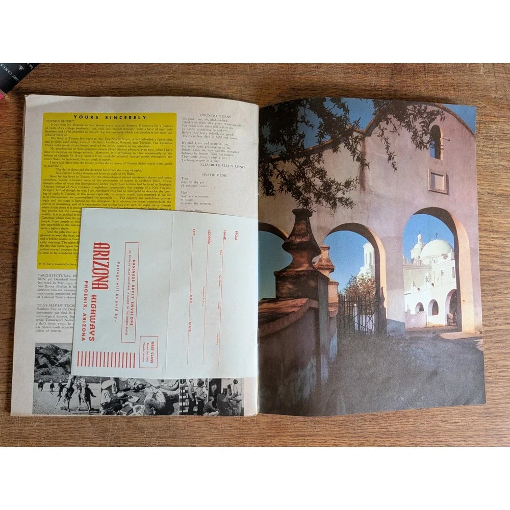 Arizona Highways Magazine vintage february
