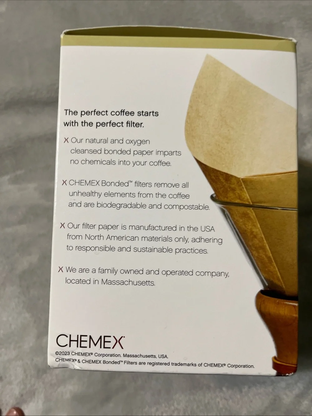 Chemex natural square