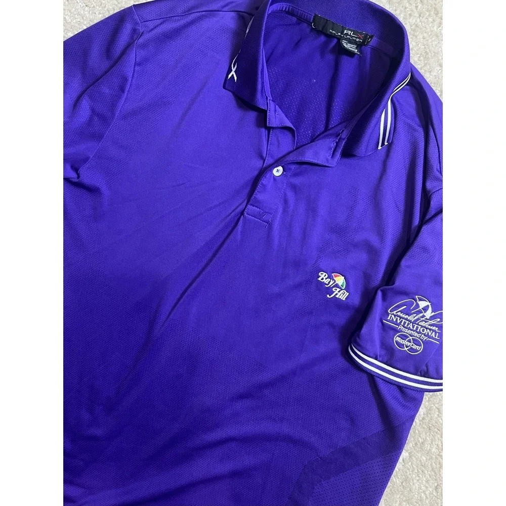RLX Ralph Lauren Polo Arnold Palmer Invitational Bay Hill‎  Shirt Mens M Golf