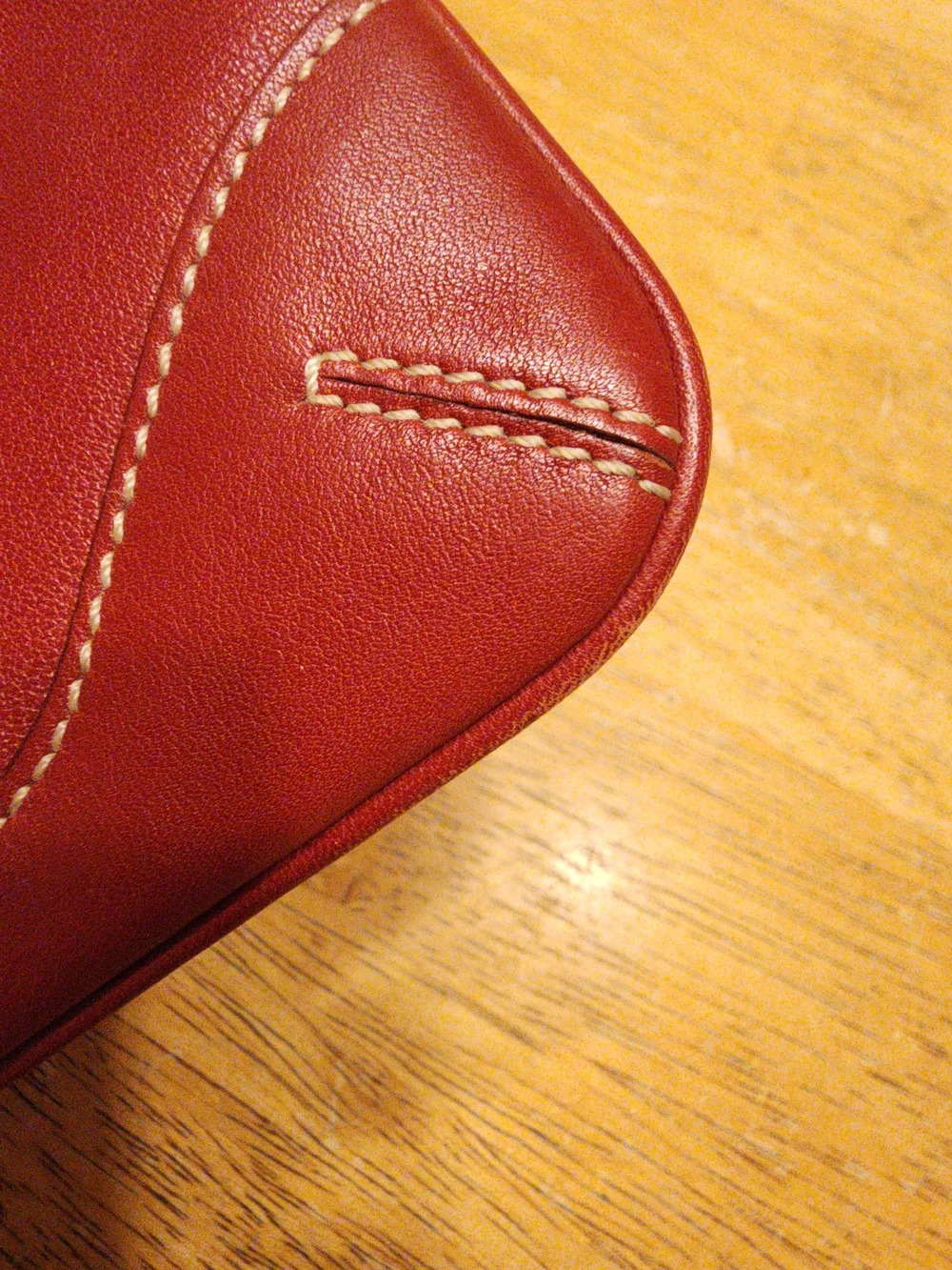 Coach vintage red