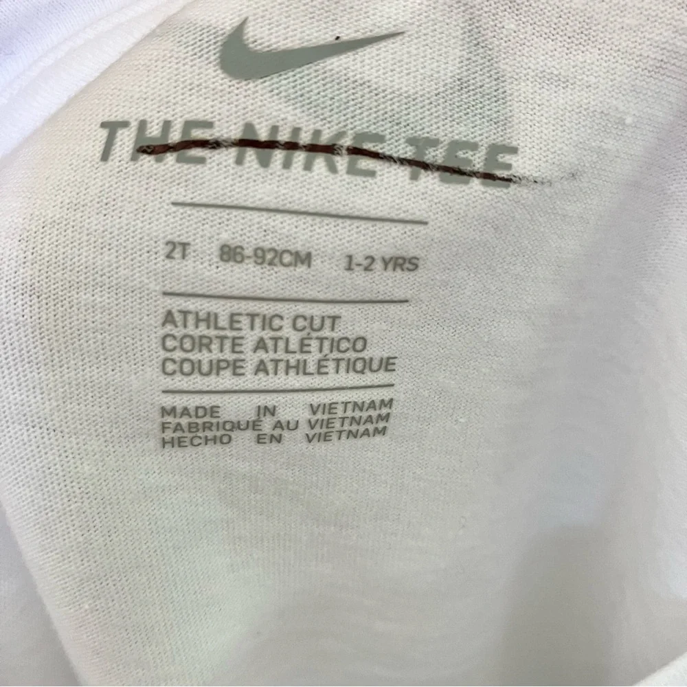 Nike size 2t