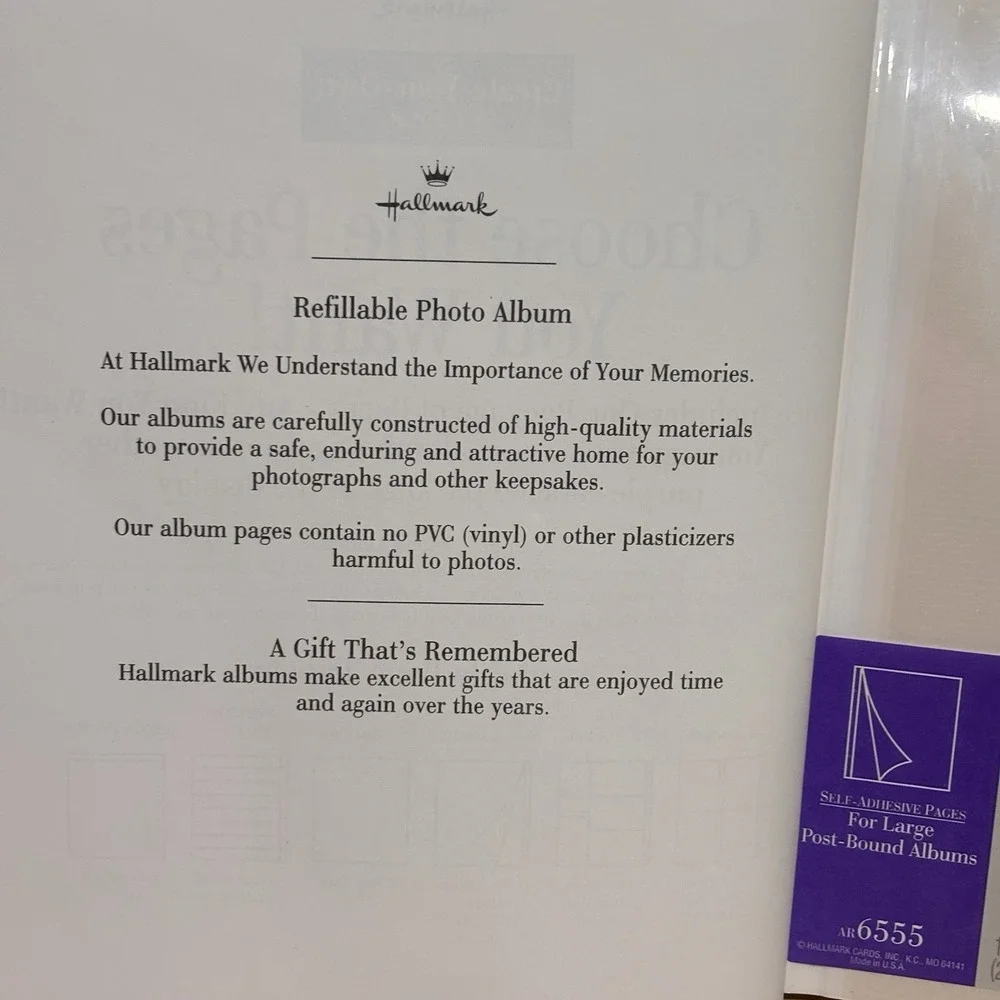 Hallmark photo album