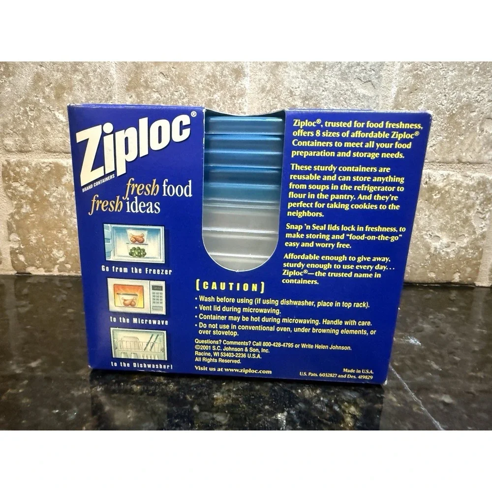 Ziploc vintage 2001