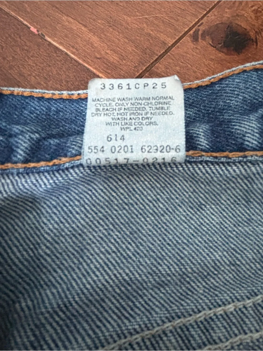 VTG 2001 Levis 517 Bootcut Jeans Made in USA 32x29 Blue Denim Cowboy Y2K 554