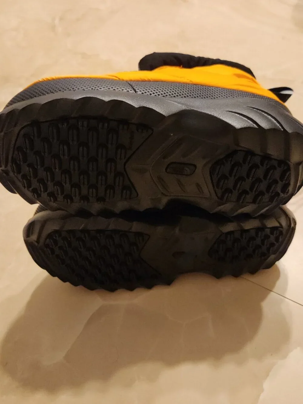 The North Face Nuptse Traction Chukka Boots Summit Gold Size 5 US Men / Kids