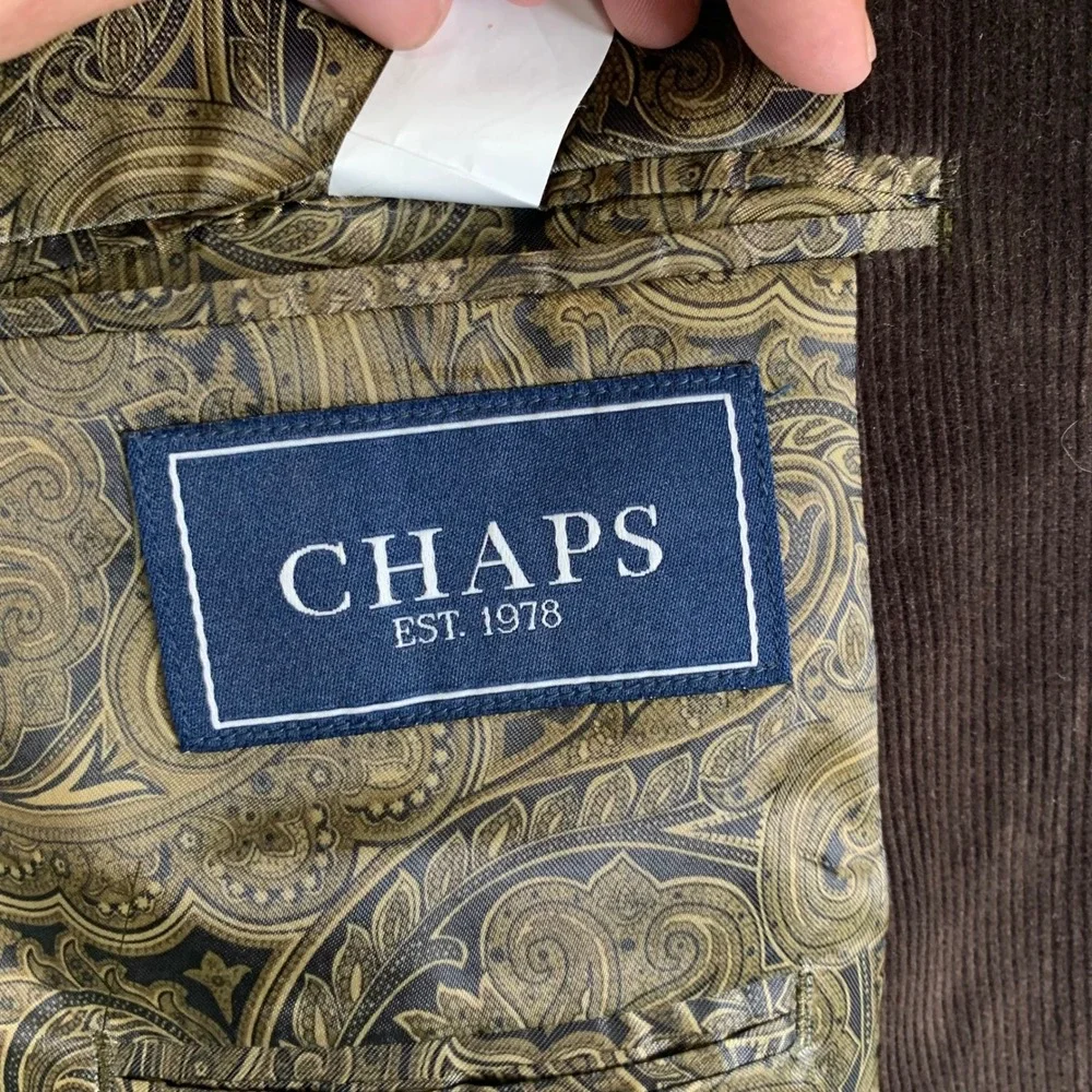 Chaps corduroy blazer