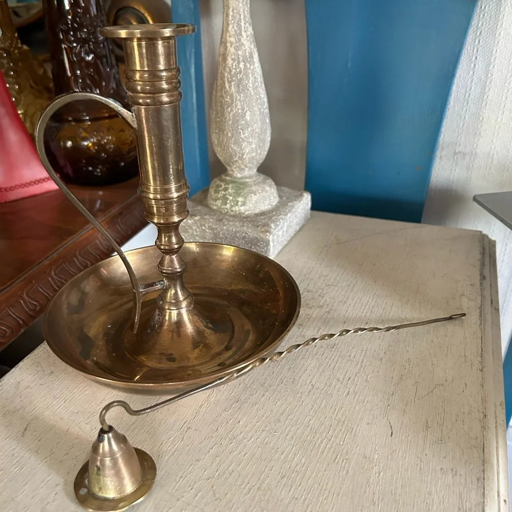 Vintage solid brass
