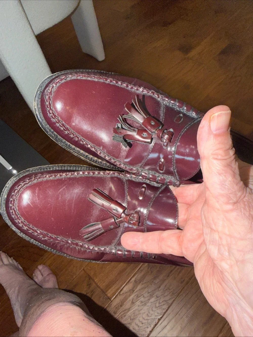 Johnston & Murphy polished leather