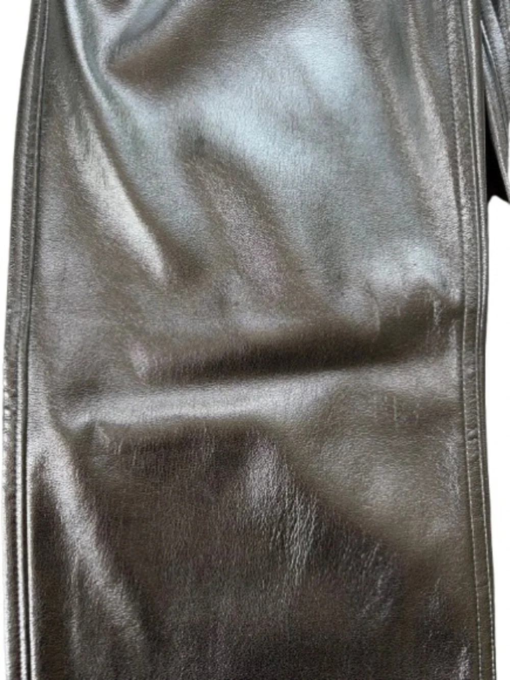 abercrombie kids shiny silver