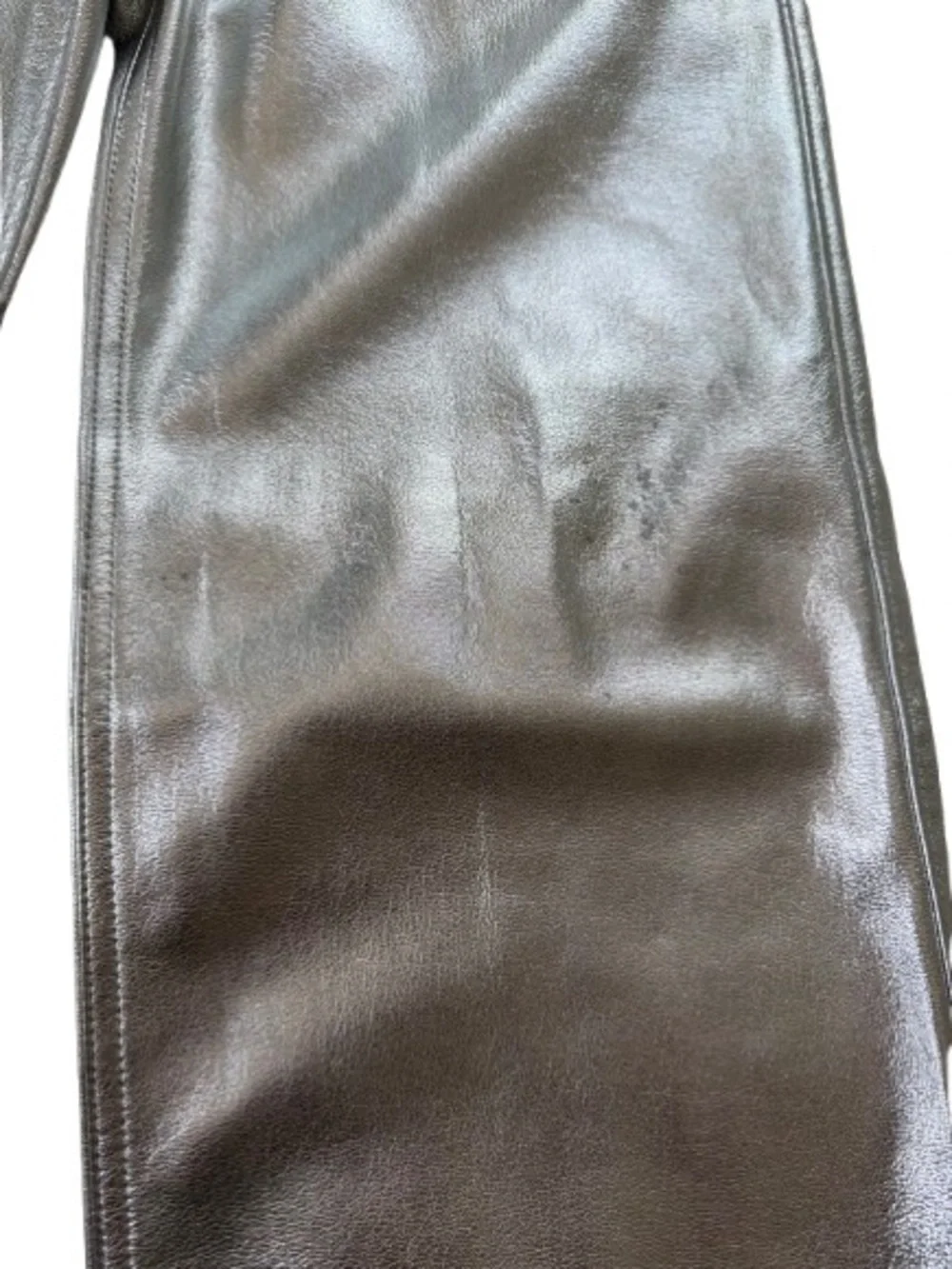 abercrombie kids shiny silver