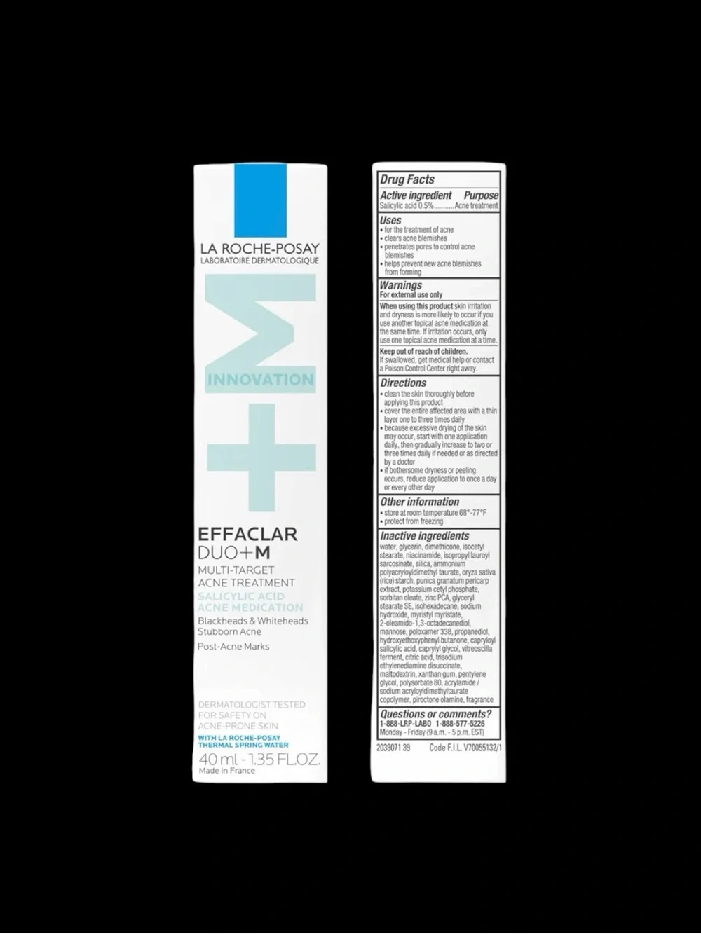 La Roche-Posay Effaclar Duo+M Multi-Target Acne Treatment
