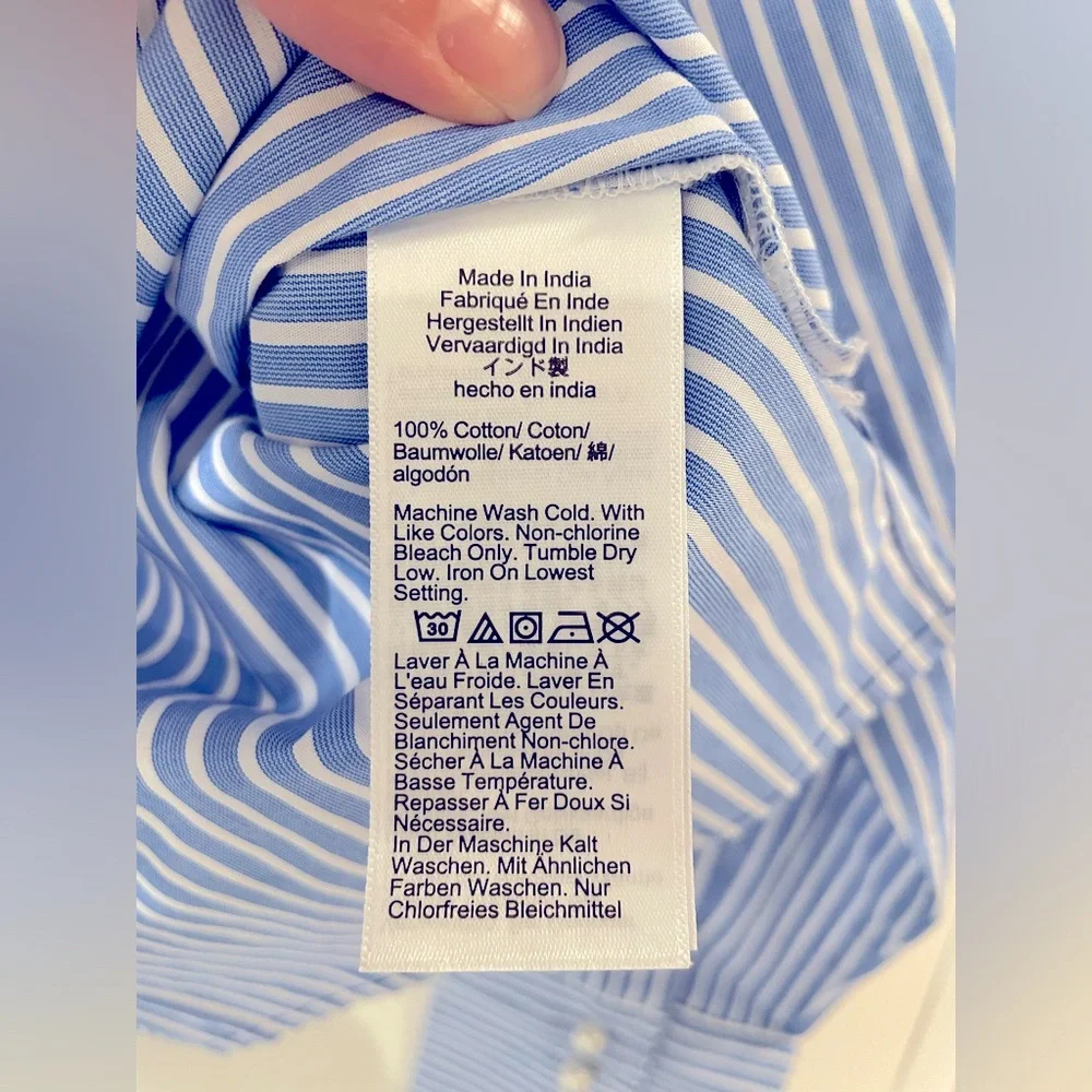 J. Crew lightweight button