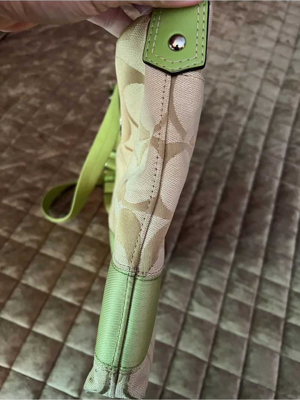 Coach signature canvas