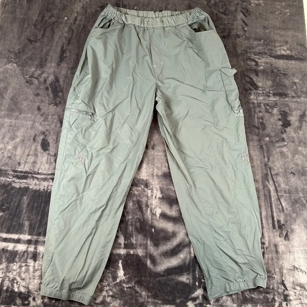 Adidas Cargo‎ Pants Mens XL Green Cotton Nylon Tactical Hiking Outdoor Utility