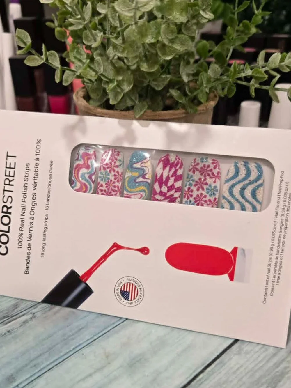 Color Street Press On Nail Design -  Remix it Up