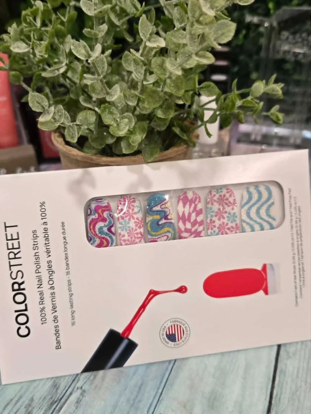 Color Street Press On Nail Design -  Remix it Up