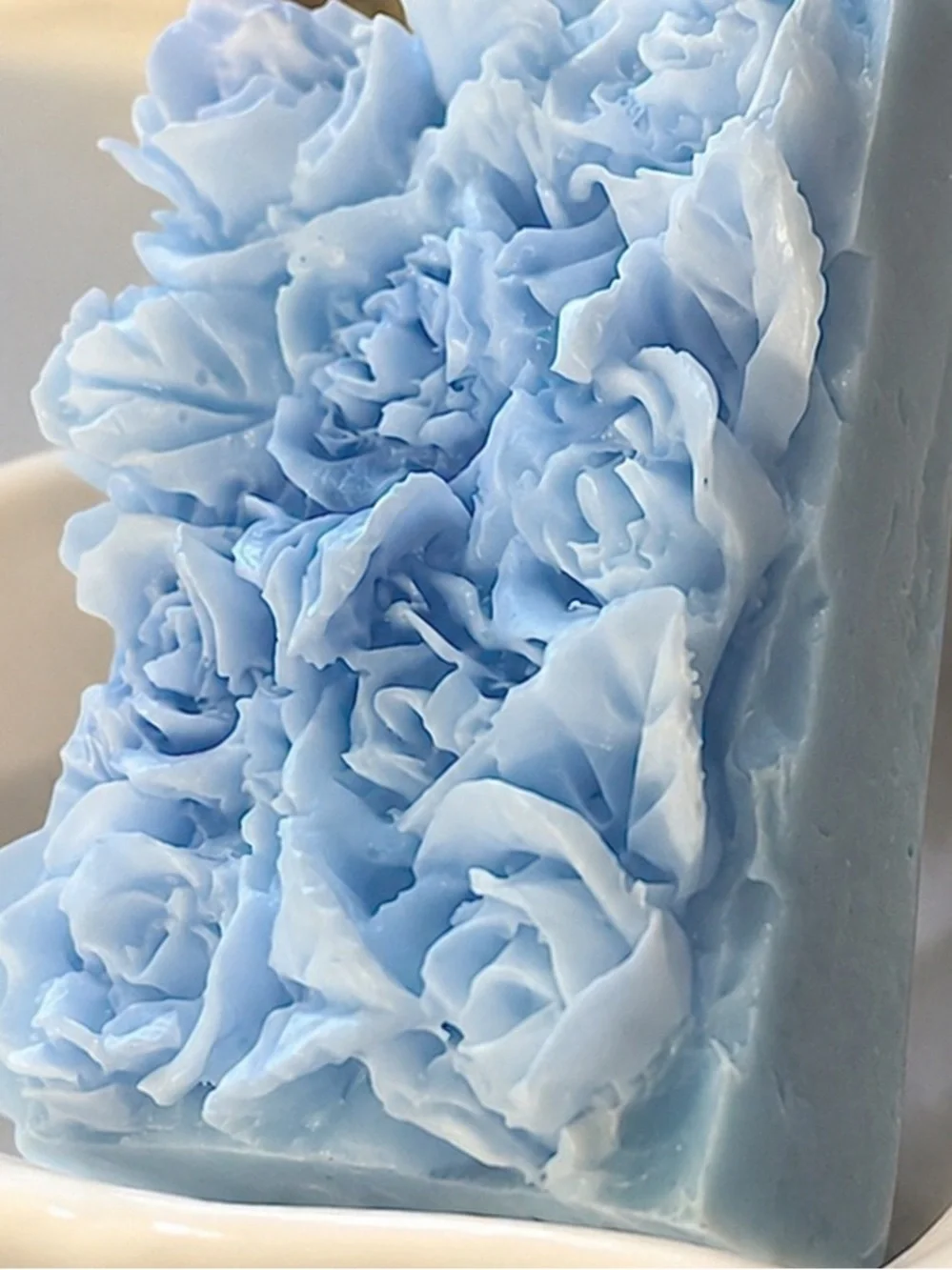 Hand Crafted light blue
