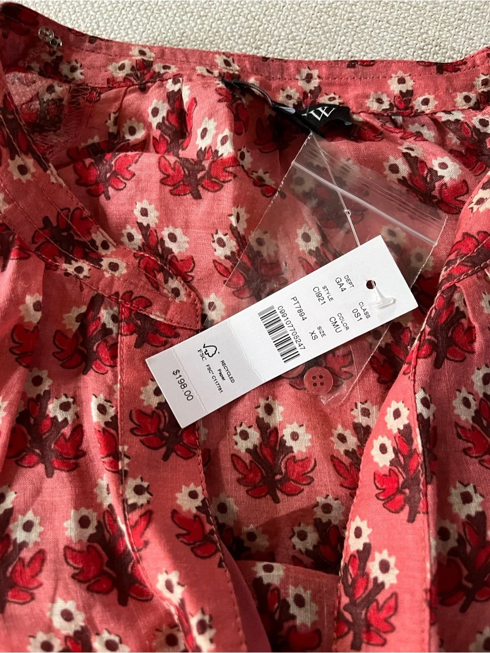 J. Crew flattering pink
