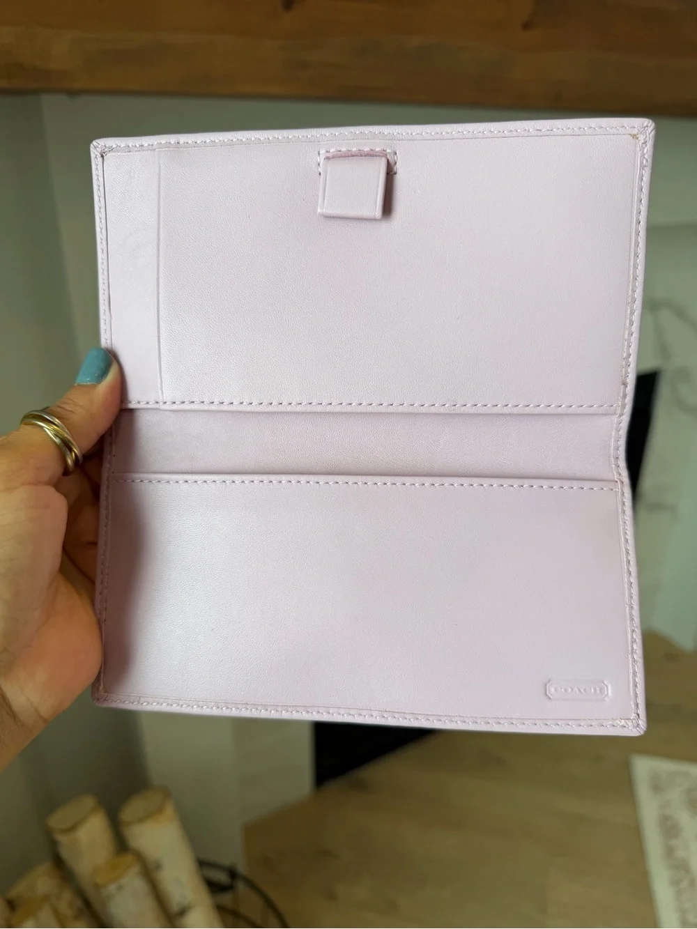 Coach continental wallet