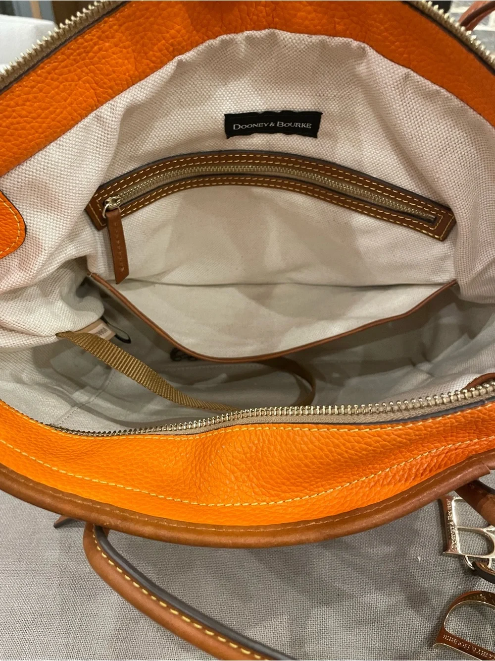 Dooney & Bourke bright orange