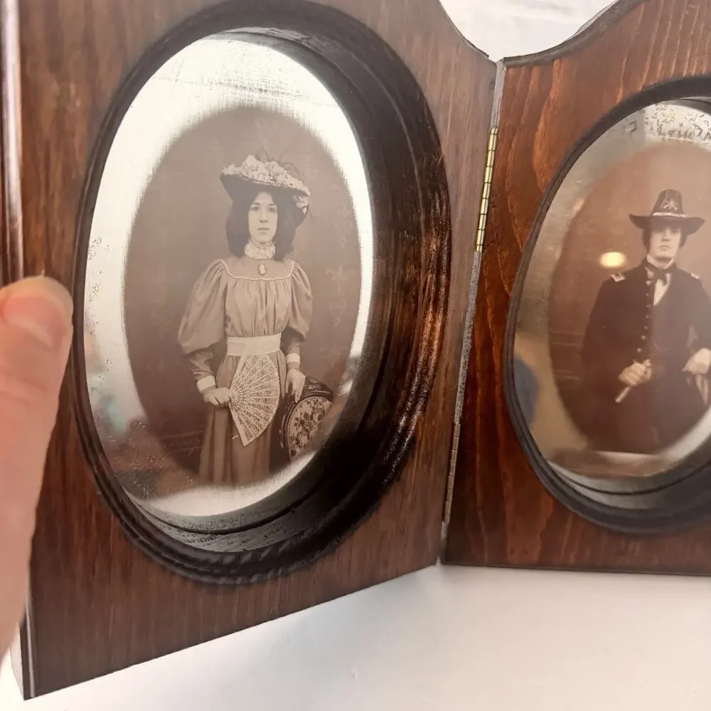 Vintage 5x7 wooden