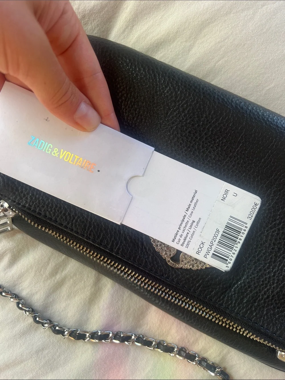 Zadig & Voltaire logo chain
