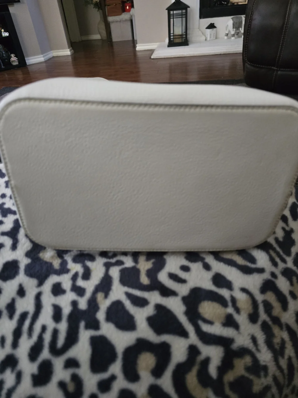kate spade white pebbled