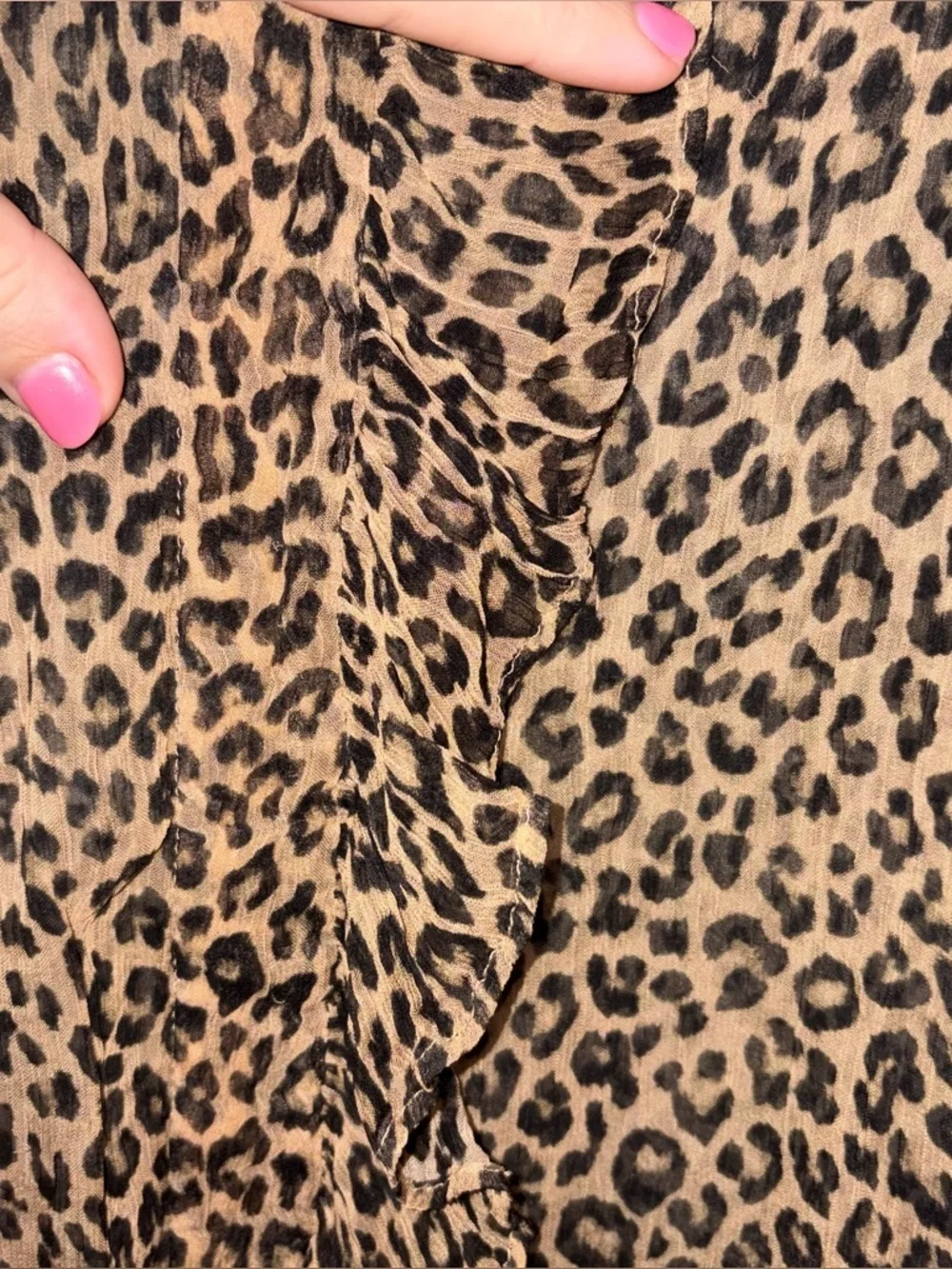 J. Crew crew leopard