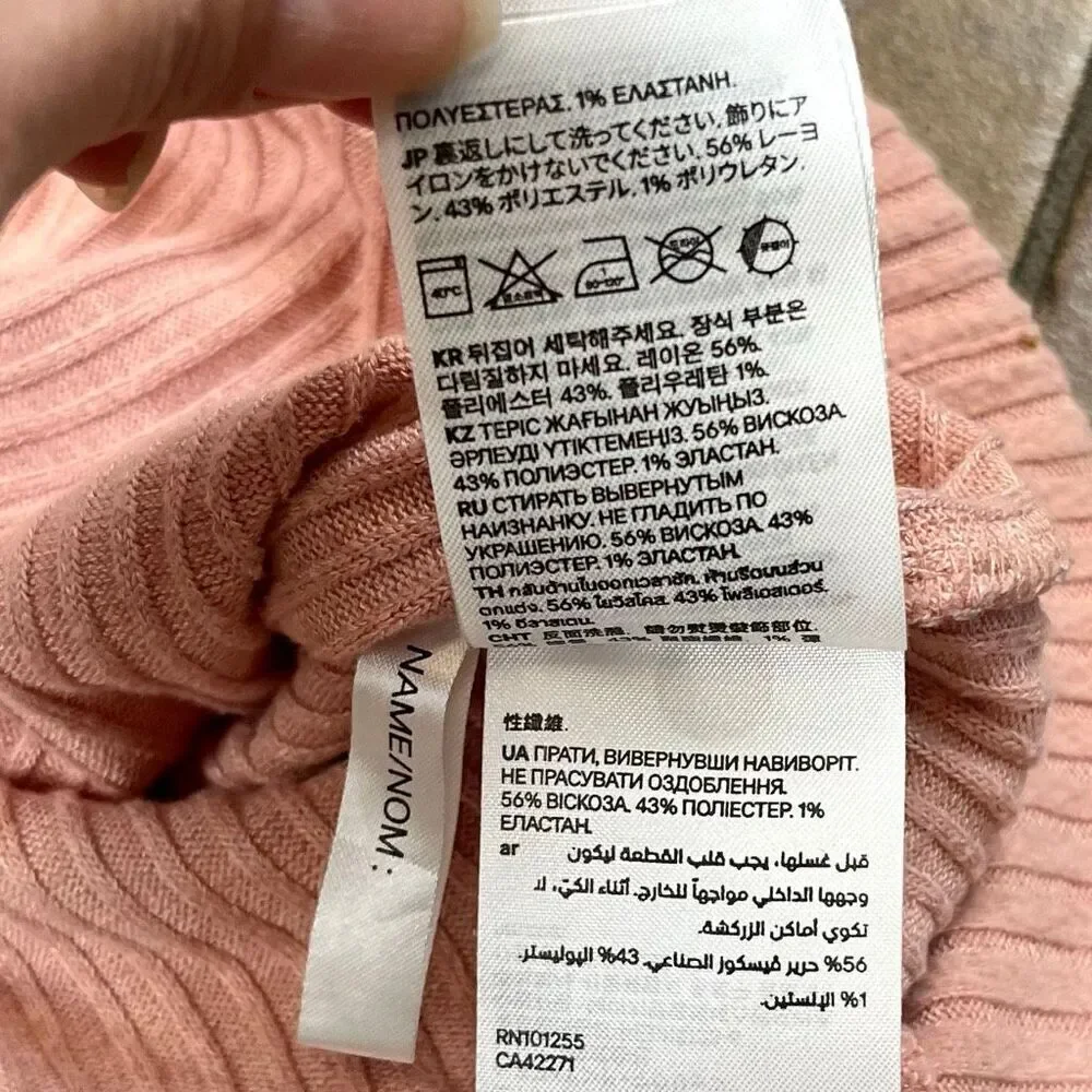 H&M girls pink