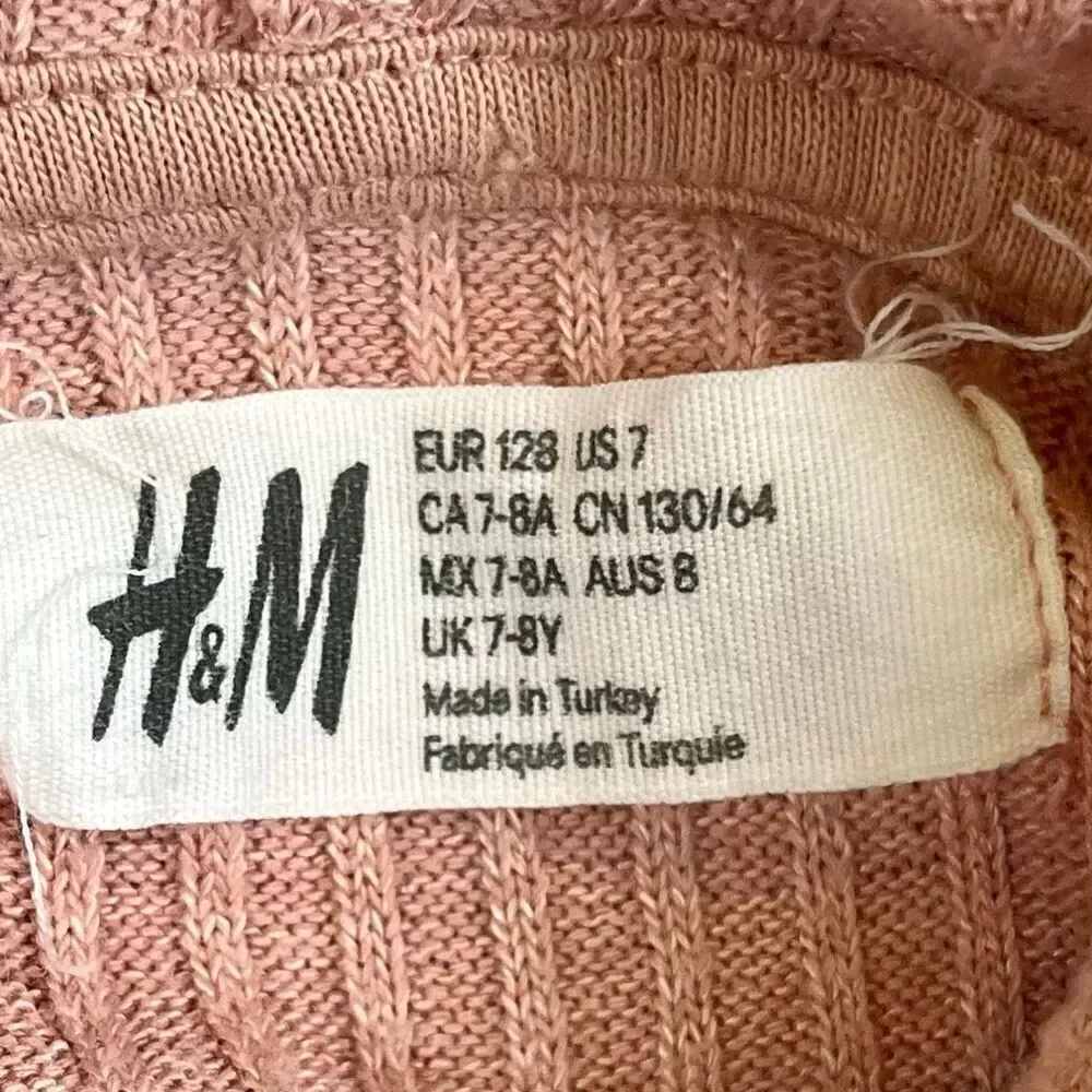 H&M girls pink