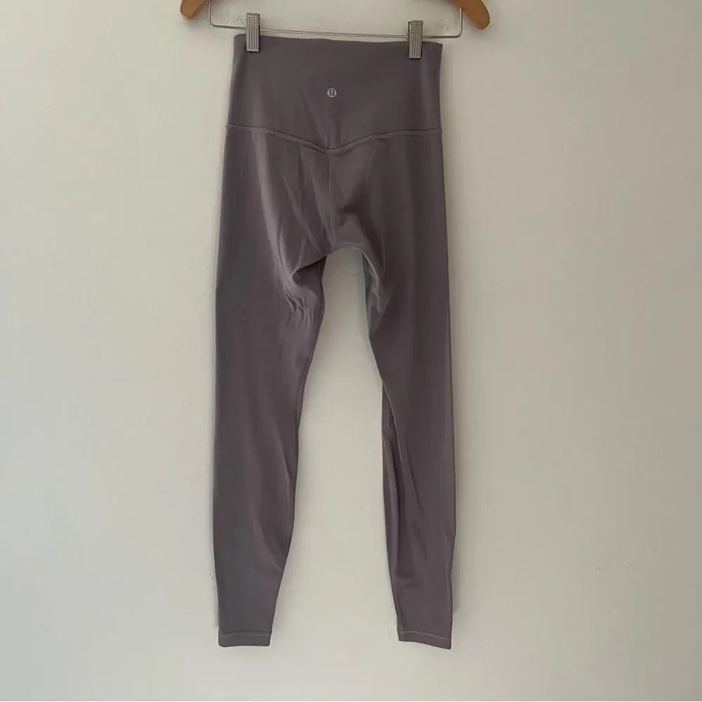 Lululemon Align High Rise Twist Front Full Length Size 4 Purple Special Edition