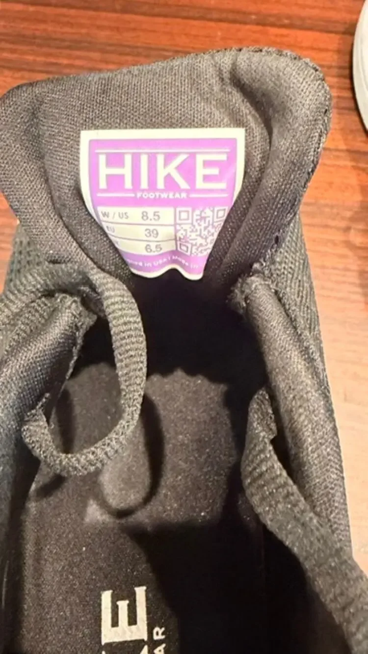 Women's HIKE Footwear Black Size 8.5