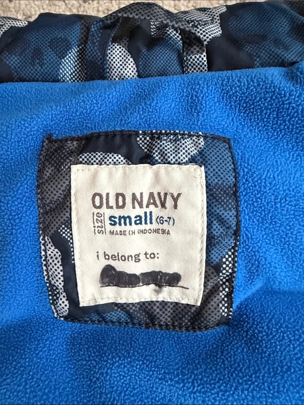 Old Navy sleeveless puffer