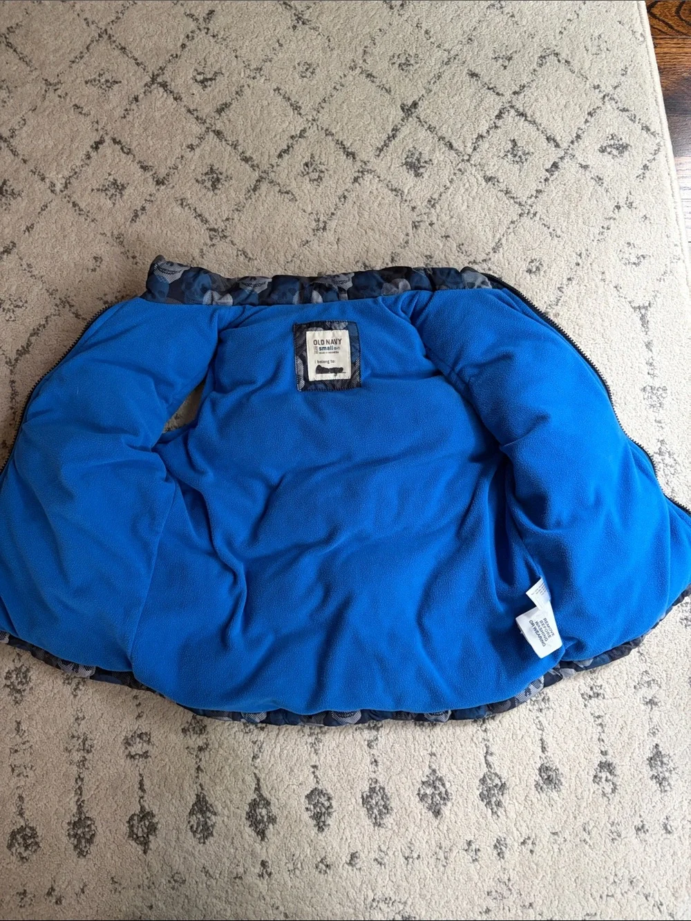 Old Navy sleeveless puffer