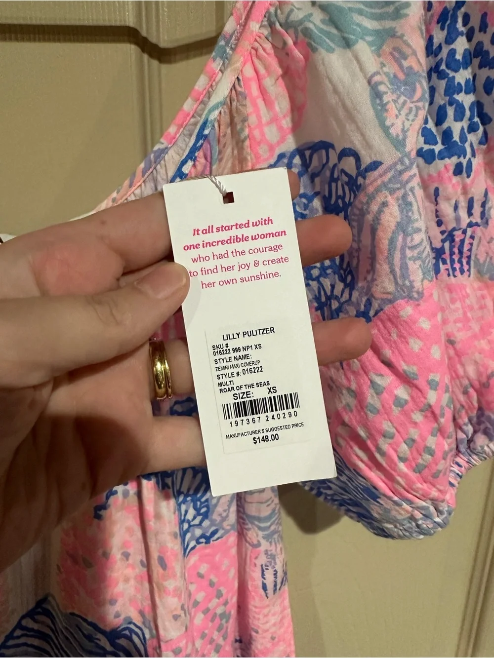 Lilly Pulitzer bright sea