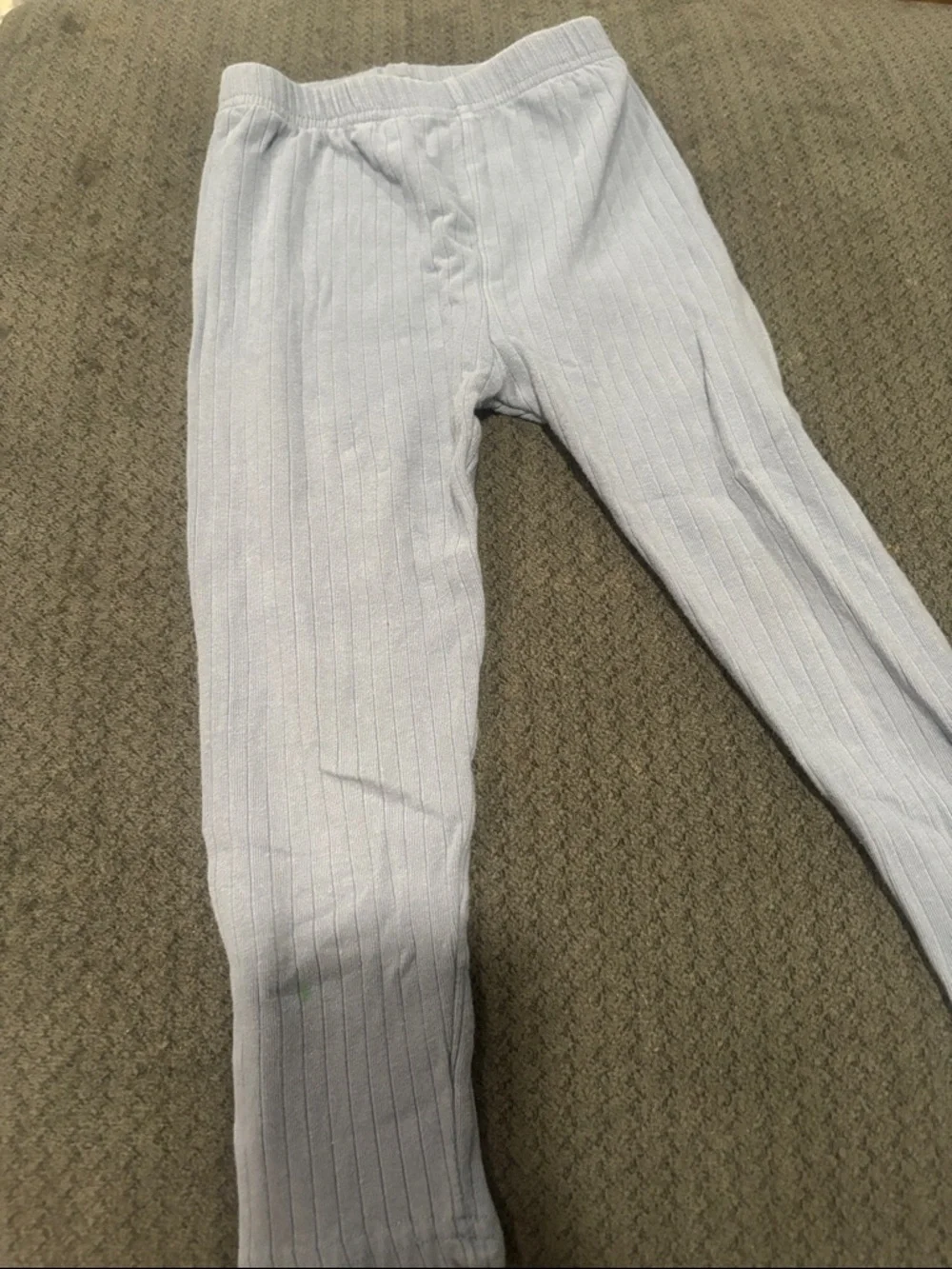 🟢10/$10 - Light Blue Ribbed Leggings