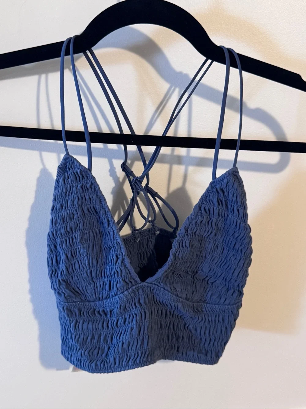 PINK Victorias Secret smocked bralette