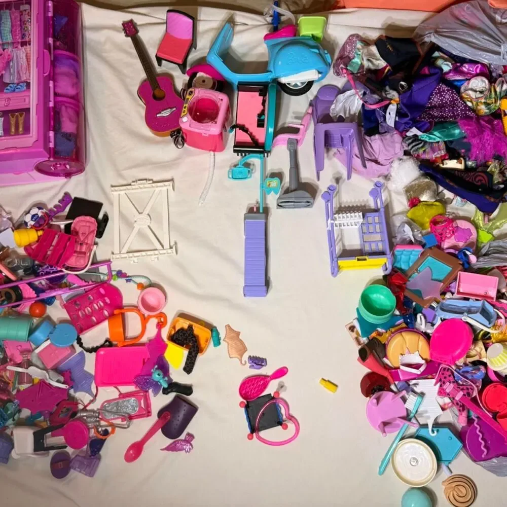 Barbie lot doll