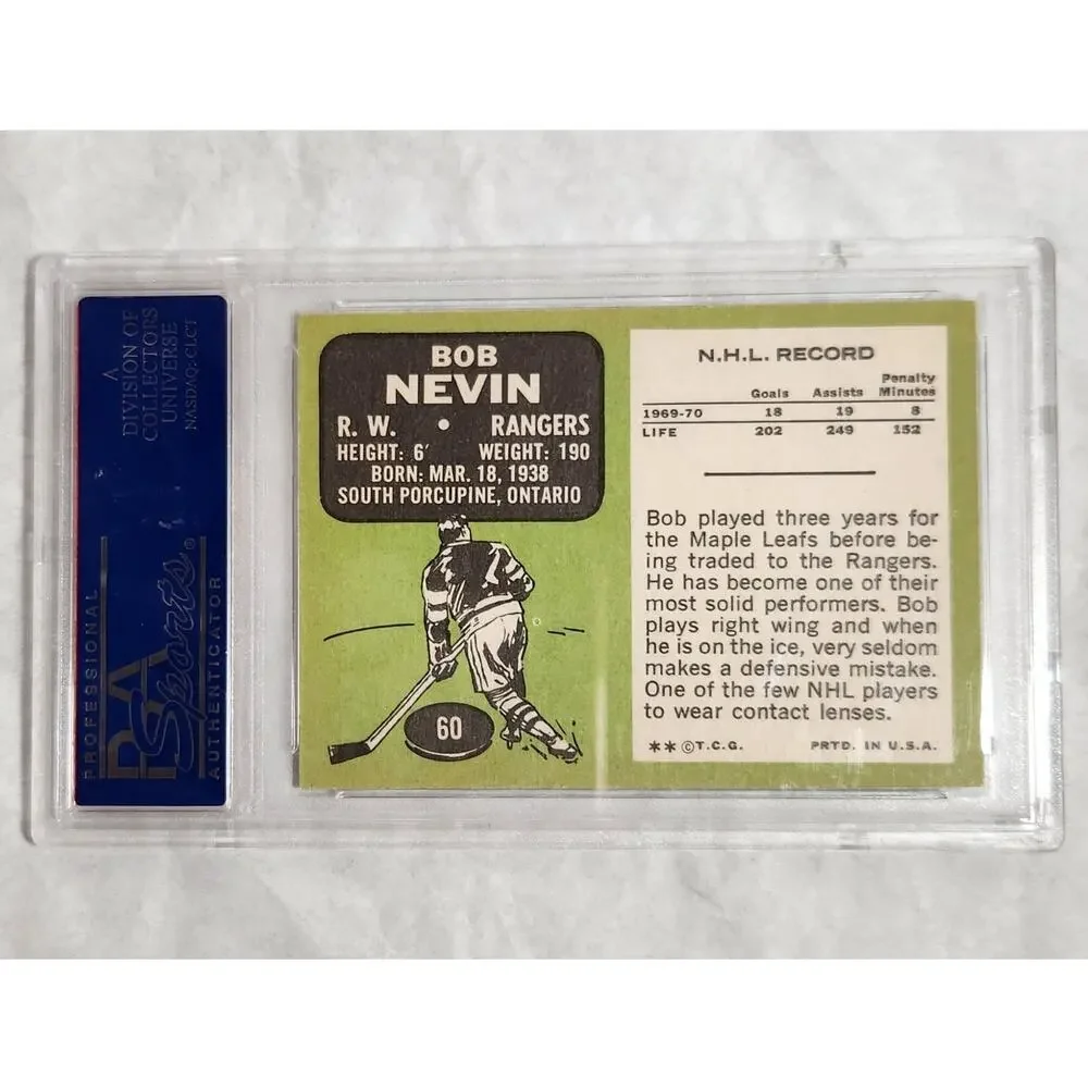 Topps 1970 nhl