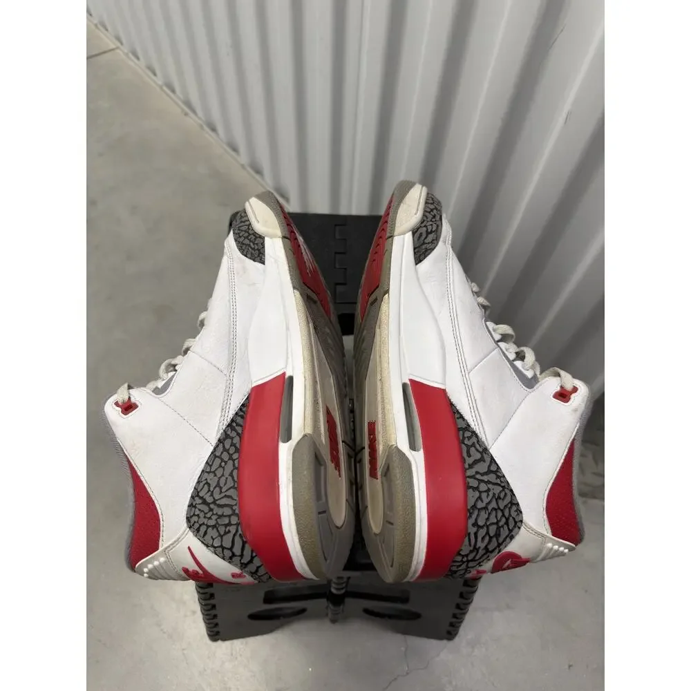 Nike Air Jordan 3 Fire Red White 2022 Size 10.5 Men's - DN3707-160