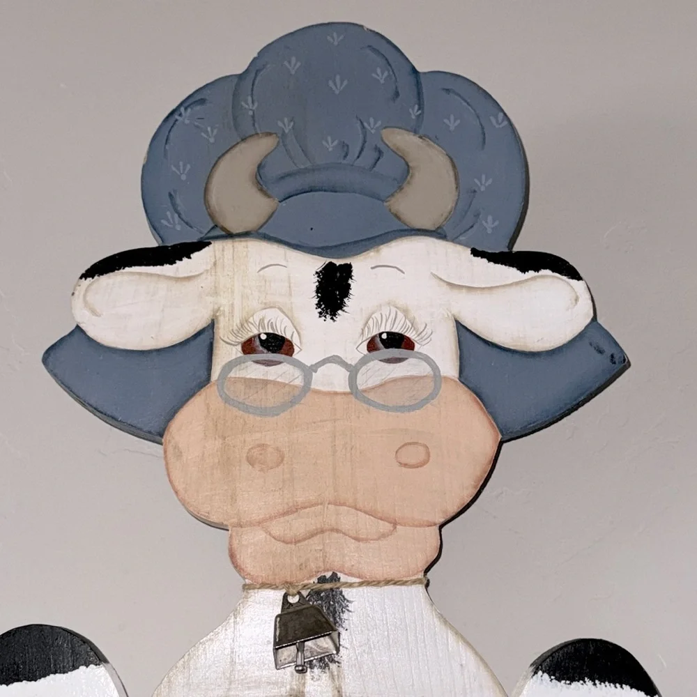 Vintage adorable cow